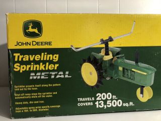John Deere 4010 Cast Iron Tractor Slow Traveling Lawn Sprinkler Complete