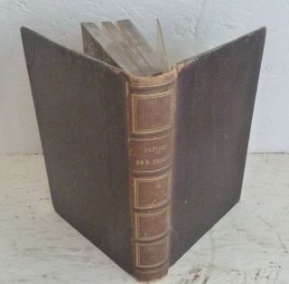 Vintage Book 1847 Pensees De Blaise Pascal Sur Les Religion Et Autres Sujets