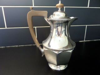 A Fantastic Fully Hallmarked Solid Silver Coffee Pot.  430 Grams