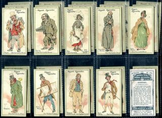 Tobacco Card Set,  John Player,  Dickens Characters,  Oliver Etc,  2nd Series,  1912
