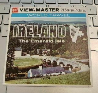 Gaf Vintage B160 Ireland The Emerald Isle World Travel View - Master Reels Packet