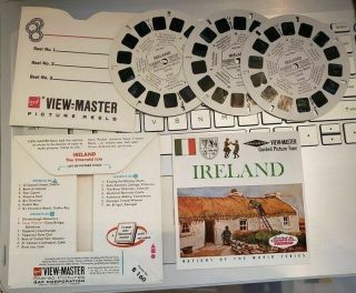 Gaf Vintage B160 Ireland The Emerald Isle World Travel view - master Reels Packet 2
