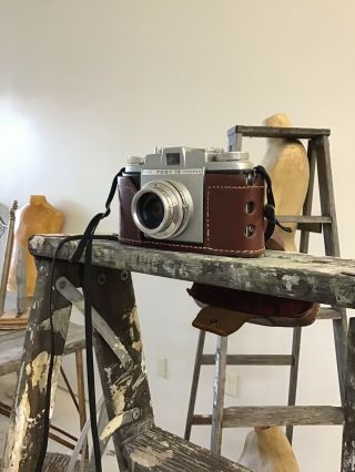 Vintage Kodak Pony Iv Camera 44mm F/35 With Case,  Anastar Lens