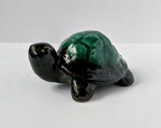 Vtg Blue Mountain Pottery Canada Bmp Turtle Ashtray