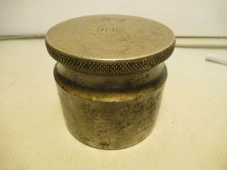 Vintage Scale Calibration Weight 5 Lbs Hubbard Mercantile Store Trade Hardware