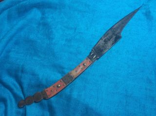 Navaja (antique Clasp Knife) Valero Jun Zaragoza Xixe 19th Century Siglo Xix