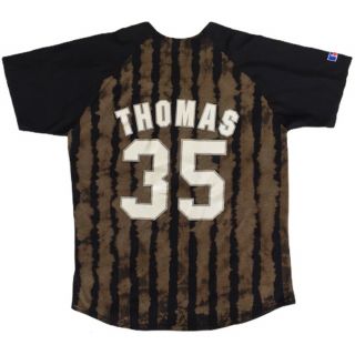 Vintage 90s Frank Thomas White Sox Jersey Shirt SZ L 2