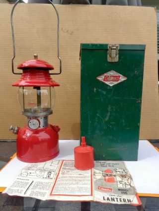 Coleman 200 Red Lantern,  5 - 1964,  Like Optimus Petromax Hasag Primus