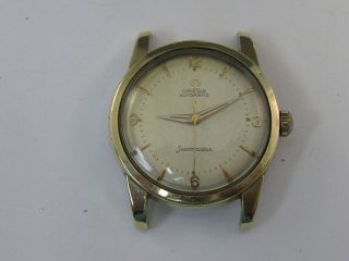 Vintage Omega Seamaster Watch Gold Capped Cal 501 1956