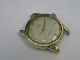 Vintage Omega Seamaster Watch Gold Capped Cal 501 1956 3