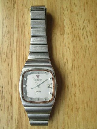 Vintage Omega Constellation Chronometer Watch Electronic F300hz Spares /repair