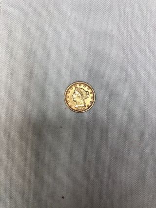 1907 D 2 1/2 Dollar US Gold Piece Antique Coin 22K Gold Ungraded 2