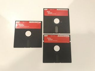 Vintage The Learning Company Apple Educational 5.  25” Floppy Disks