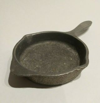 Vintage Small Cast Iron Frying Pan Skillet Ashtray
