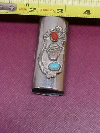 Metal Lighter Case Cover Holder Silver&turquois Color For Bic Full Size Lighter