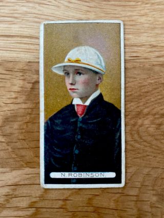 Lambert & Butler Jockeys Cigarette Card 1903 Cat Price £55 N Robinson