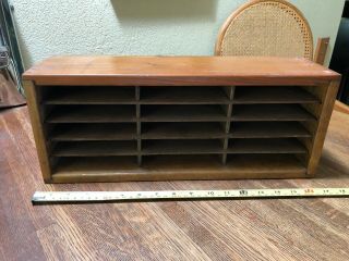 Vintage Napa Valley Box Company - 30 Cds Wooden Storage Case
