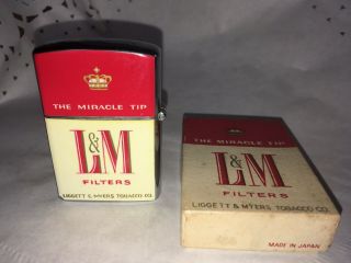 L&m Continental Cigarette Lighter (1953) ? Japan Made