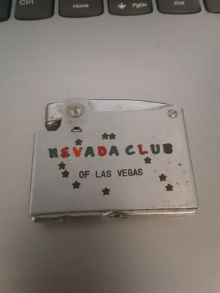 Nevada Club Of Las Vegas Lighter