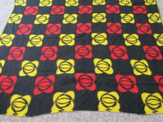 Authentic Vintage Camp Blanket Cotton Camp Western Ranch Blanket 84”x 70” 2
