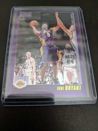 2000 - 01 Topps Chrome Basketball Kobe Bryant 107 Los Angeles Lakers