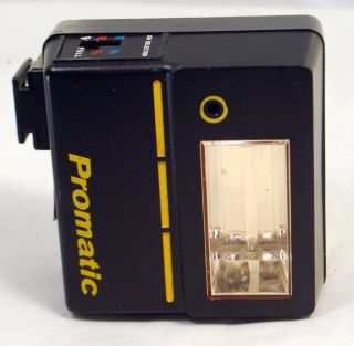 Promatic Tck - 2200 Flash Shoe Mount Flash For Slr Film Cameras Vintage Pentax