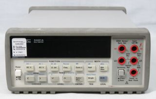 Hewlett Packard 34401A Multimeter Keysight AC/DC Digital Portable Made in USA 2