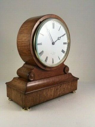 Exquisite Small French Antique Library Clock By V - A Pierret.  Fully Restored.