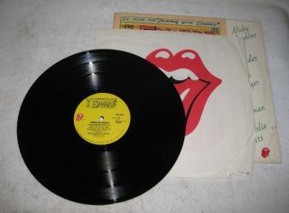 The Rolling Stones Jamming With Edward Vintage Vinyl LP Record Album 3