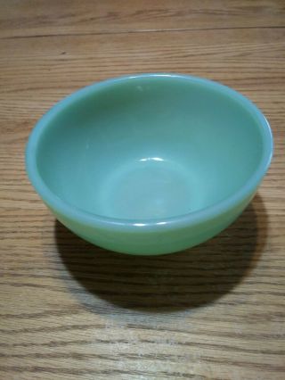 Vintage Fire King Jadeite Green 5 Inch Cereal Soup Chili Bowl Oven Ware Vibrant