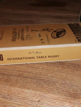 Subuteo Vintage Table Rugby Team Ireland 3