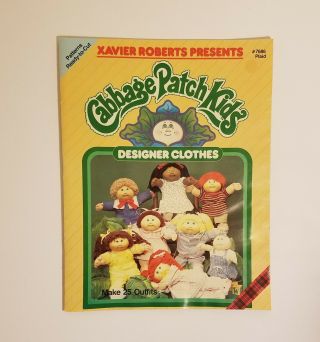Vintage 1984 Cabbage Patch Kids Patterns 7686 Uncut