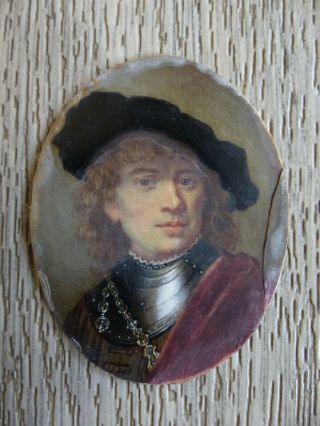 Fine Antique 18th / 19th Century Man Miniature Portrait