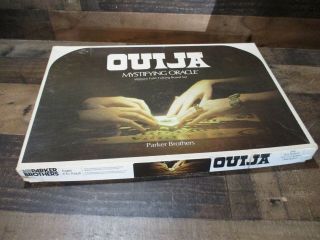 Vintage Ouija Talking Board Mystifying Oracle Game With Planchet 1972 Park Bros