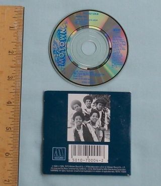 The Jackson 5 Motown Vintage Gold CD3 mini 3 inch CD - rare michael combined S&H 2