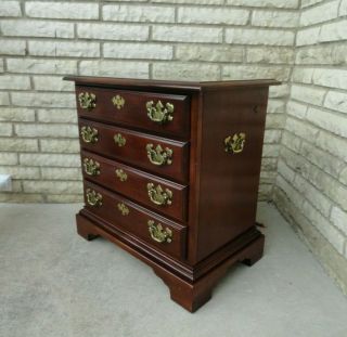 American Drew Solid Cherry Chippendale Style Cherry Nightstand 765 - 930