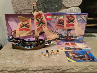 Vintage Lego Imperial Flagship 6271 W/box Plastic Insert & Instructions