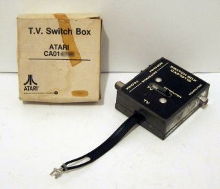 Atari Tv Switch Box Ca 010112 - Came With Atari 400 - Vintage