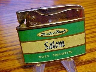 Vintage " Penguin " 18250 Menthol Fresh Salem Cigarette Lighter