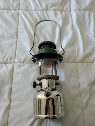 Vintage Coleman 242 - C Single Mantle Fuel Lantern 3/1949 Mfg Date,