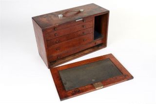 Vintage 5 Drawer Engineers / Toolmakers Tool Cabinet / Chest 783