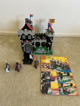 Vintage Lego Castle Set 6086 Black Knight 