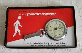 Vintage - Haven 100 Mile Pedometer With Instructions - 1979