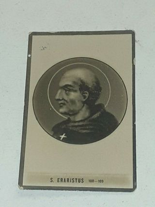 Antique Cousis Cigarettes Card - S.  Eraristus