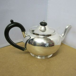 Quality Solid Sterling Silver Tea Pot Birmingham 1937 448.  6g Heavy