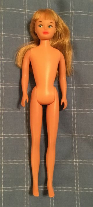 Vintage 1960s American Character Cricket Doll Straight Legs Blonde Tressy
