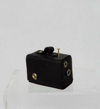 Vintage Box Camera Artisan Dollhouse Miniature 1:12