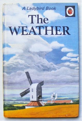 Vintage Ladybird Book - The Weather - Nature Series 536 - 18p - Near To Fine