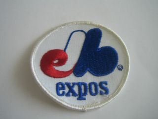 Vintage Mlb Major League Baseball Montreal Expos 3  Patch