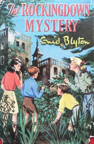 Enid Blyton The Rockingdown Mystery Vintage 1957 Hardback Dw Dj Barney Series